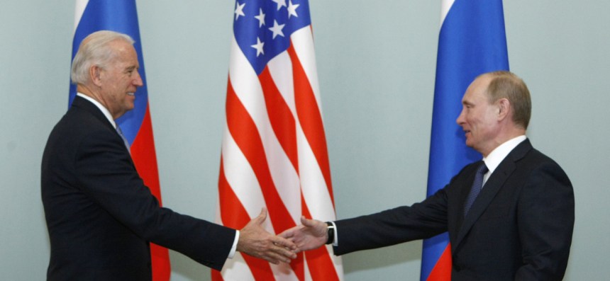 Biden sanctions Russia over belligerent foreign&nbsp;policy
